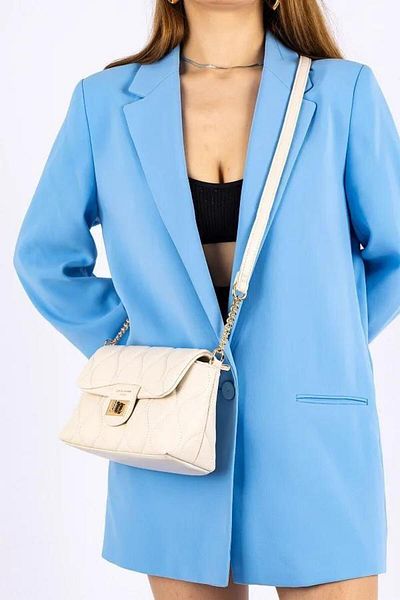 David Jones Women's Crossbody Bag Cream