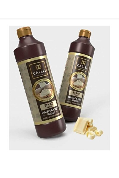 Callei Beyaz Çikolata Waffle Ve Krep Sosu 1 Kg