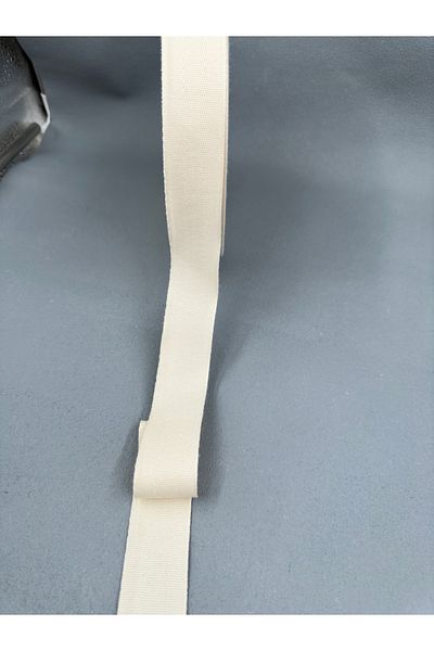 BİGÜMEX 5 Meters Herringbone Strip - 3 cm Raw/Ecru