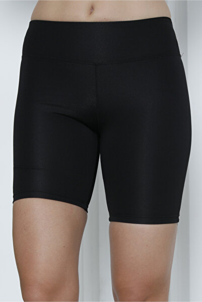 Nicoletta High Waist Recovery Black Women's Shorts - Cycling Biker Tights