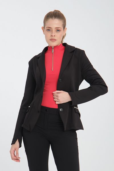 PEUR RIDER SHOP Jachetă de călărie pentru femei de culoare neagră