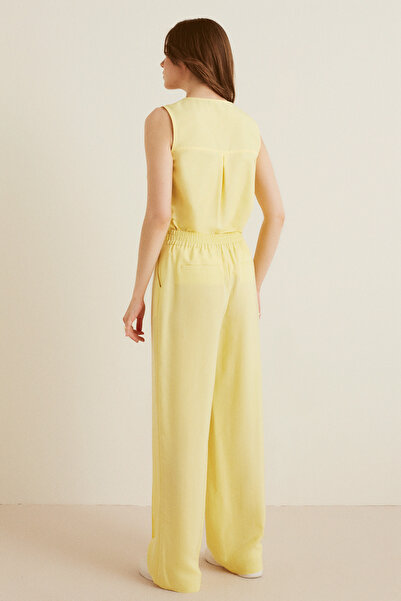 Naramaxx Wide Leg Lace-up Trousers