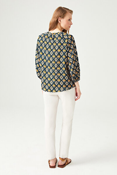 Naramaxx Truvakar Kol Desenli Bluz