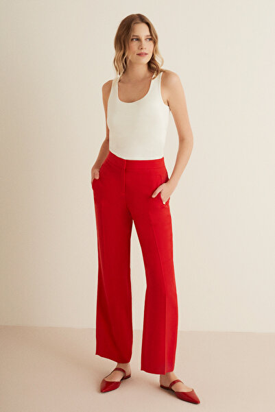 Naramaxx Bol Paça Keten Pantolon