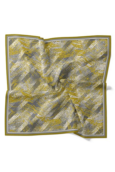 Levidor Μεταξωτό Φουλάρι Tivil 4120 - 4 Γκρι Μικτό Σχέδιο