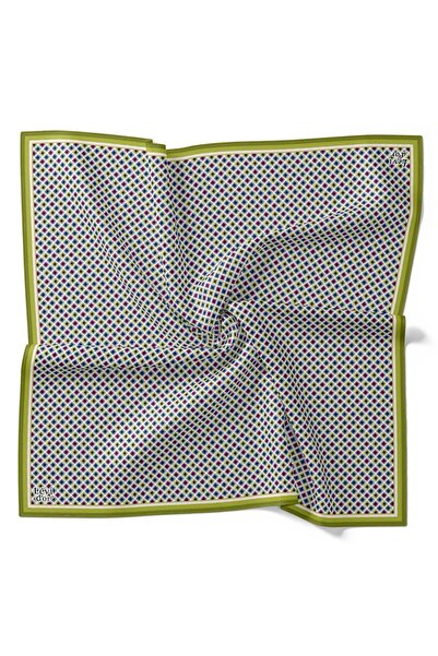 Levidor Eșarfă de mătase Tivil 4100 - 7 model mixt verde