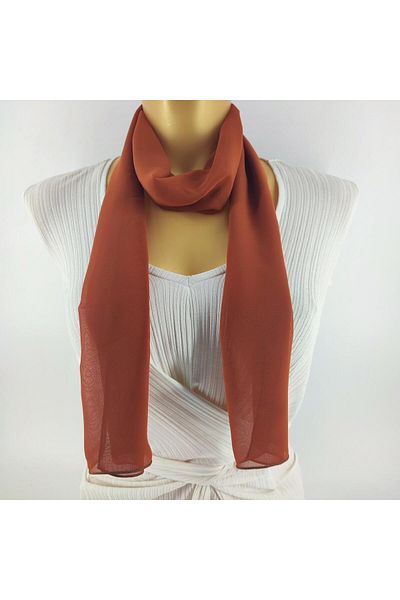 Tedz Collection باريدورا تيراكوتا وشاح طويل