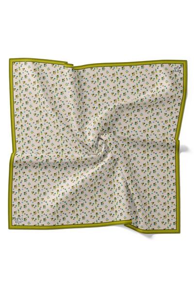 Levidor Tivil وشاح حريري 4110-9 نمط أخضر مختلط