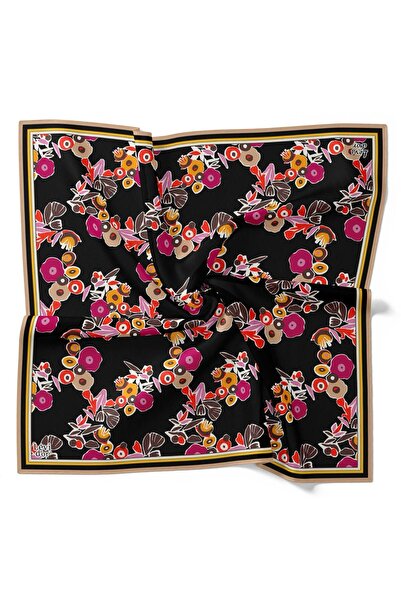 Levidor وشاح تيفيل الحريري 4097 - 2 نمط أسود مختلط