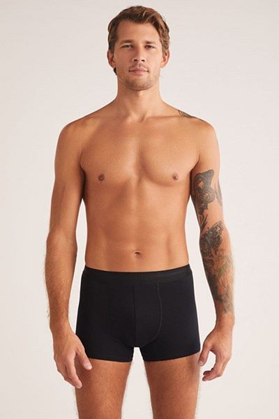 Kom Ανδρικά Boxers 2 συσκευασιών με 100% βαμβακερό ύφασμα και ειδική εφαρμογή