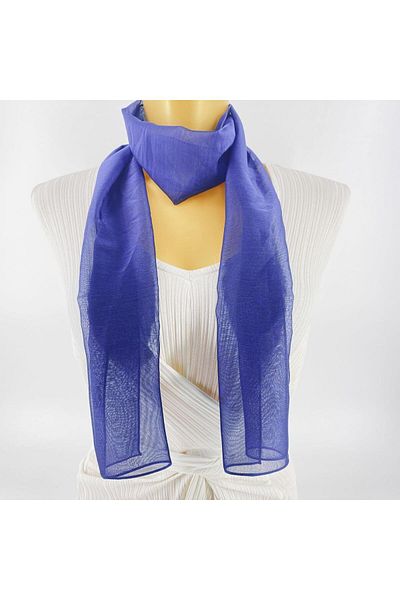 Tedz Collection PAREDORA Denim Blue Long Scarf