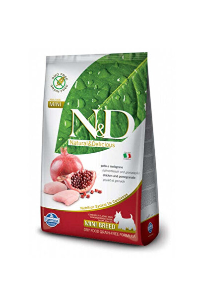 Farmina طعام جاف للكلاب الصغيرة من N&D بنكهة الدجاج والرمان - 2.5 كجم