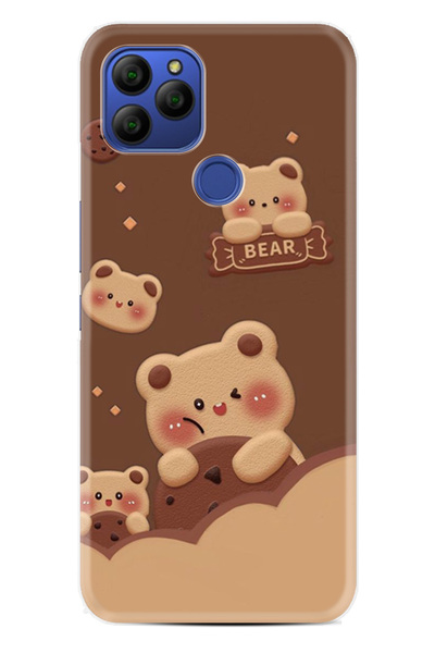 General Mobile GM 21 Pro Kılıf HD Resim Baskılı Bears StKd -032