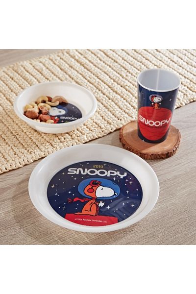 Home Box Snoopy Peanut 3-Piece Breakfast Set