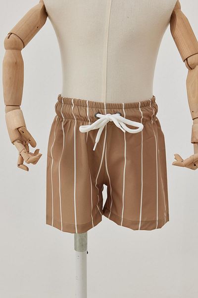 Tics Sea Shorts - Mink Striped