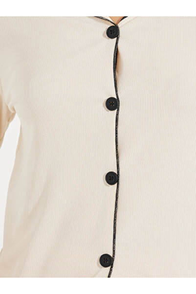 Take Two By Styli Overlock Seam Detail Top & Pyjama Set