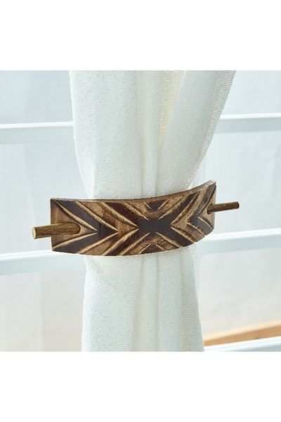 Home Box Lacto Mango Wood Stick Tie Back