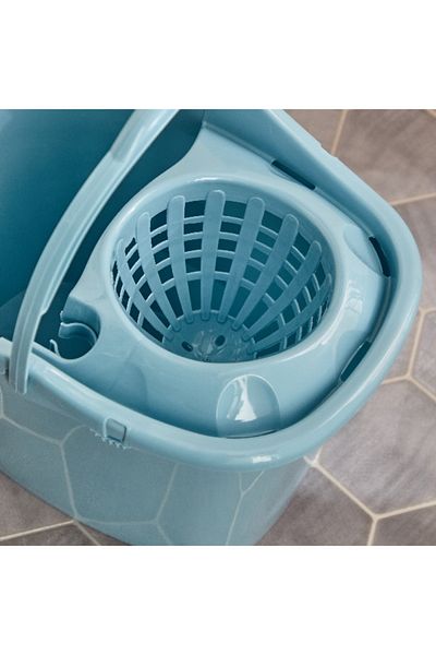 Home Box دلو ممسحة ألينا مع عصارة - 15 لتر