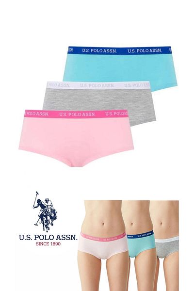 U.S. Polo Assn. Slip Nova Hipster și pantaloni scurți pentru femei - MER.6.6.D.E.D.92.US.1.P1.Q/5.