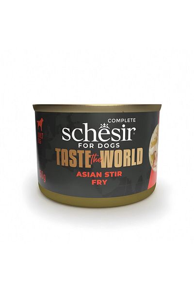 Schesir Taste The World Dog Wholefood Asian Stir Fry Wet Food 150g