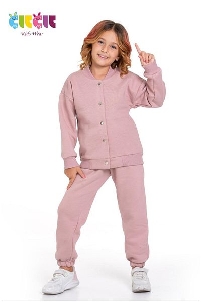 Toçka Boy and Girl's College Oversize Mold 3 Thread Fleece Set