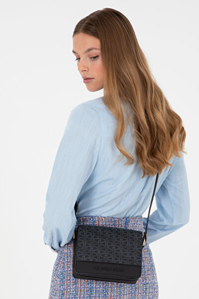 U.S. Polo Assn. Kadın Siyah Çapraz Çanta 50293705-VR046