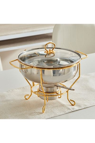 Home Box Wellshine Chafing Dish with Lid - 3.5 L