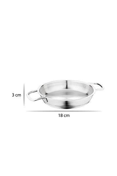 Bambum Rose Steel Sahan 18X3 cm