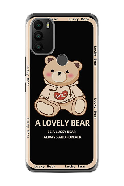 General Mobile GM 21 Plus Kılıf HD Resim Baskılı Lovely Bear StKd -094