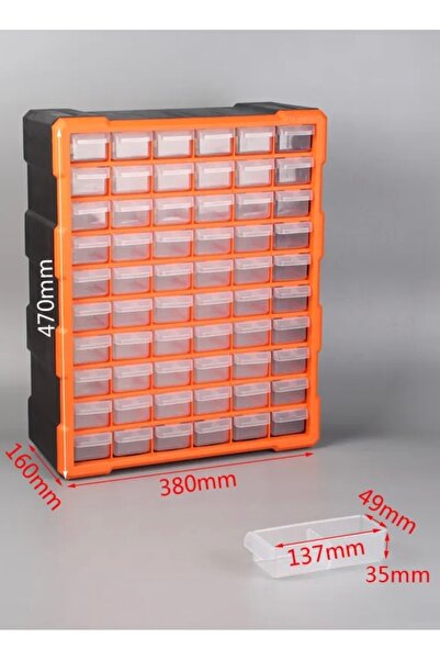 KAYAGROUP Süperbag 60’lı Monoblok Çekmecelik Organizer