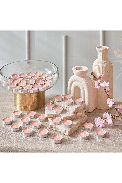 Home Box مجموعة شموع صغيرة من قارا مكونة من 50 قطعة بمقاس 19x19x2.5 سم