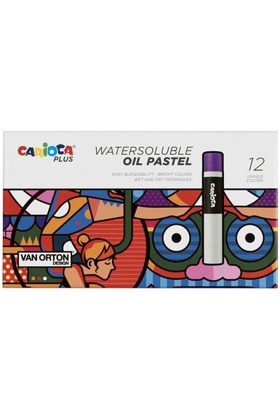 CARIOCA Plus Art Crayon - Set of 12 Paint