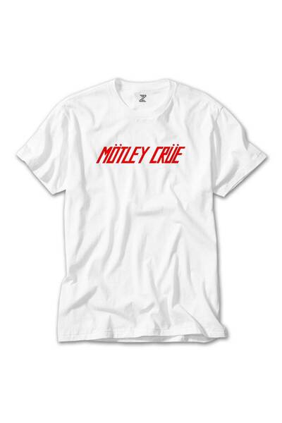 Liyada Λευκό μπλουζάκι Mötley Crüe 1981