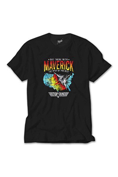 Lunas Glow Top Gun Maverick Το καλύτερο μαύρο παιδικό μπλουζάκι 13-14 ετών