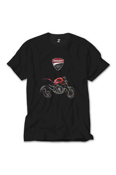 Z zepplin Tricou negru Ducati Monster