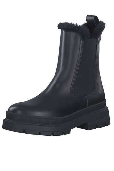 Tamaris Tamaris Black Booties Womens Shoes