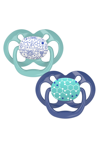 Dr.Brown's Advantage Pacifier™ - 2.Evre Blue, Double Pack
