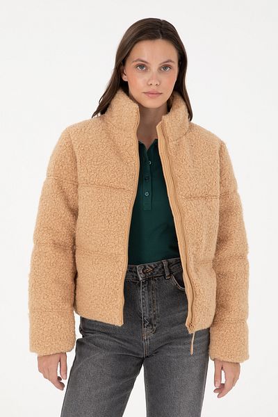 U.S. Polo Assn. Women's Camel Coat 50291312 -Vr015
