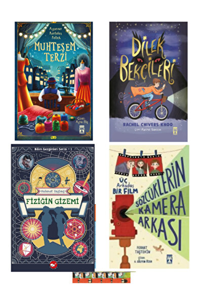 Genç Timaş 4.5.6.sınıflar Için-sözcüklerin Kamera Arkası,dilek Bekçileri,fizi...