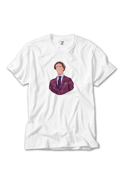 CrowsGate Young Royals College Student Wilhelm White T-Shirt
