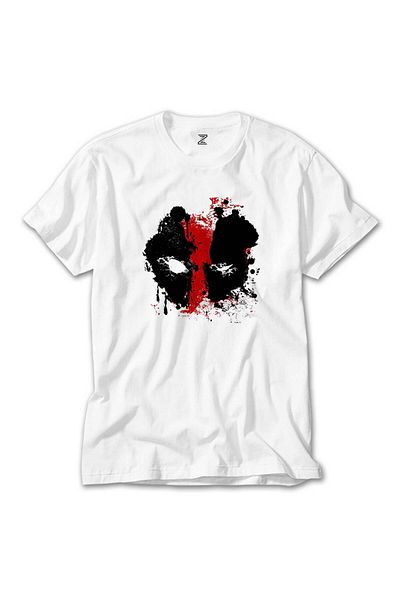 CrowsGate Deadpool Painting White T-Shirt