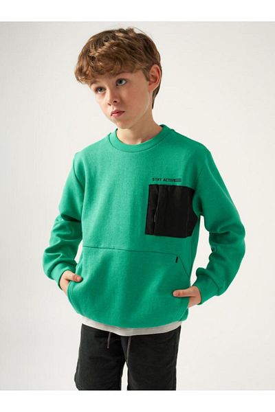 MAYORAL Pulover pentru băiat cu gât crew 6468