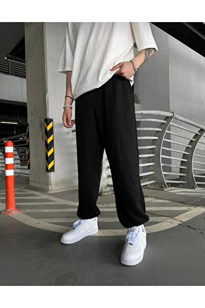 UYN SPORT Ανδρική φόρμα με ψηλόμεσο κορδόνι από καουτσούκ