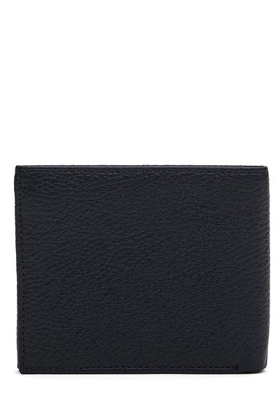 Deri Company Δερμάτινο ανδρικό πορτοφόλι Navy Blue - 113575