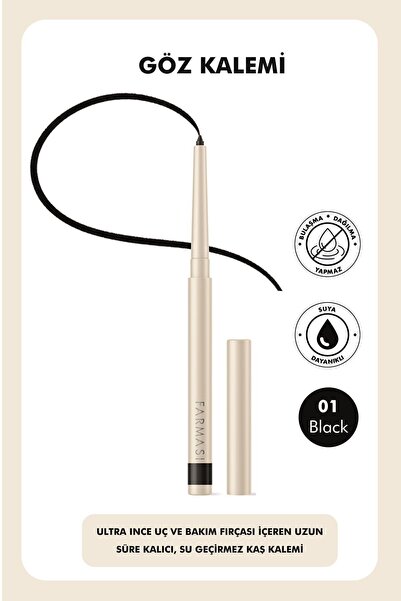 Farmaclin Elevator Eye Pencil 01 Black