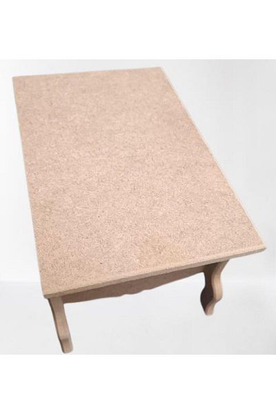 BENGİ TİCARET Erc Model 90403 - Stylish Wooden Raw Mdf Box, Handmade