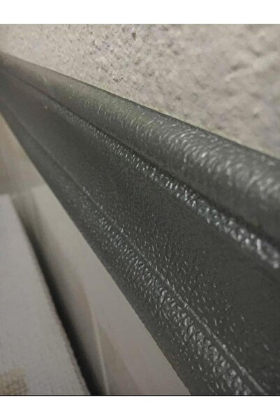 Renkli Duvarlar Düz Gri 8cm-110cm Kendinden Yapışkanlı Çıta Çerçeve Süpürgelik Pervaz Kenar Bantlama Salon Ofis