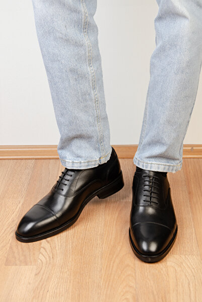 CARVAO حذاء تاكوبا ميكرولايت الكلاسيكي للرجال - جلد طبيعي، نعل أكسفورد، برباط