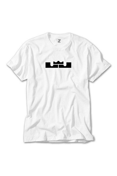 CrowsGate Lebron J. Logo White T-Shirt
