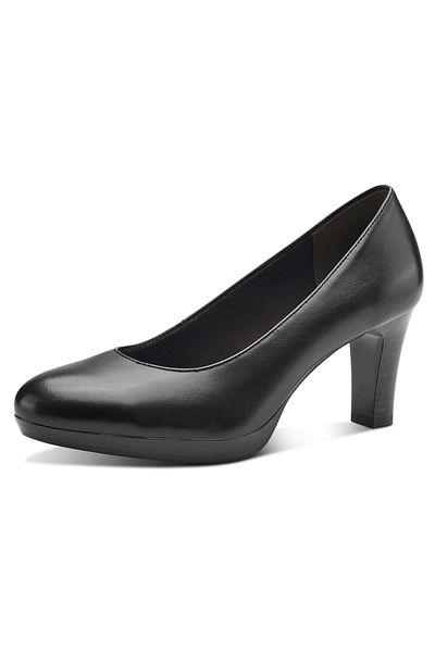 Tamaris Černá čerpadla Damen Leder Klassische - TOUCH-IT 1-22410-41